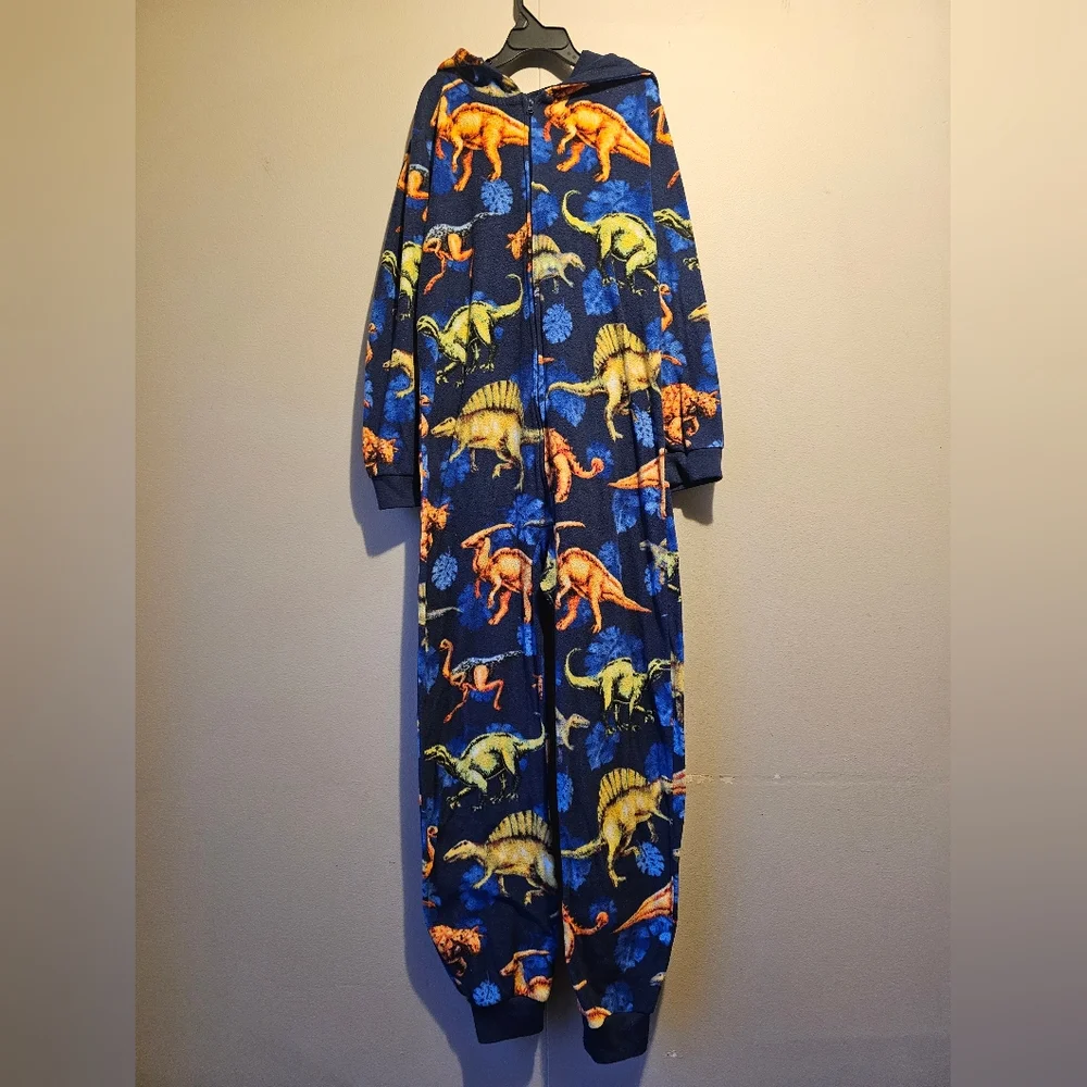 Place Kids Dinosaur Pajama Set - Blue and Orange